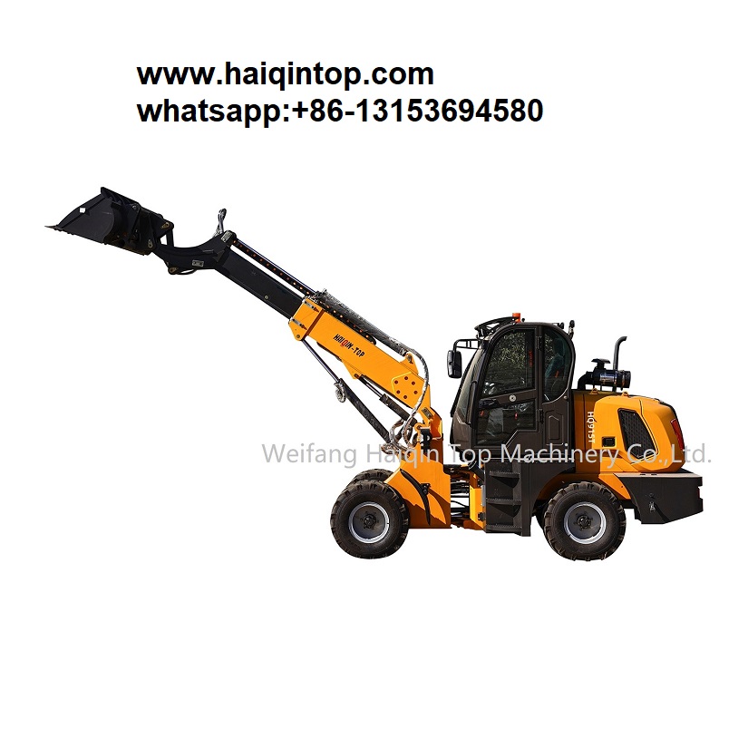 hytec wheel loader with CE , heracles 280 mini loader for sales