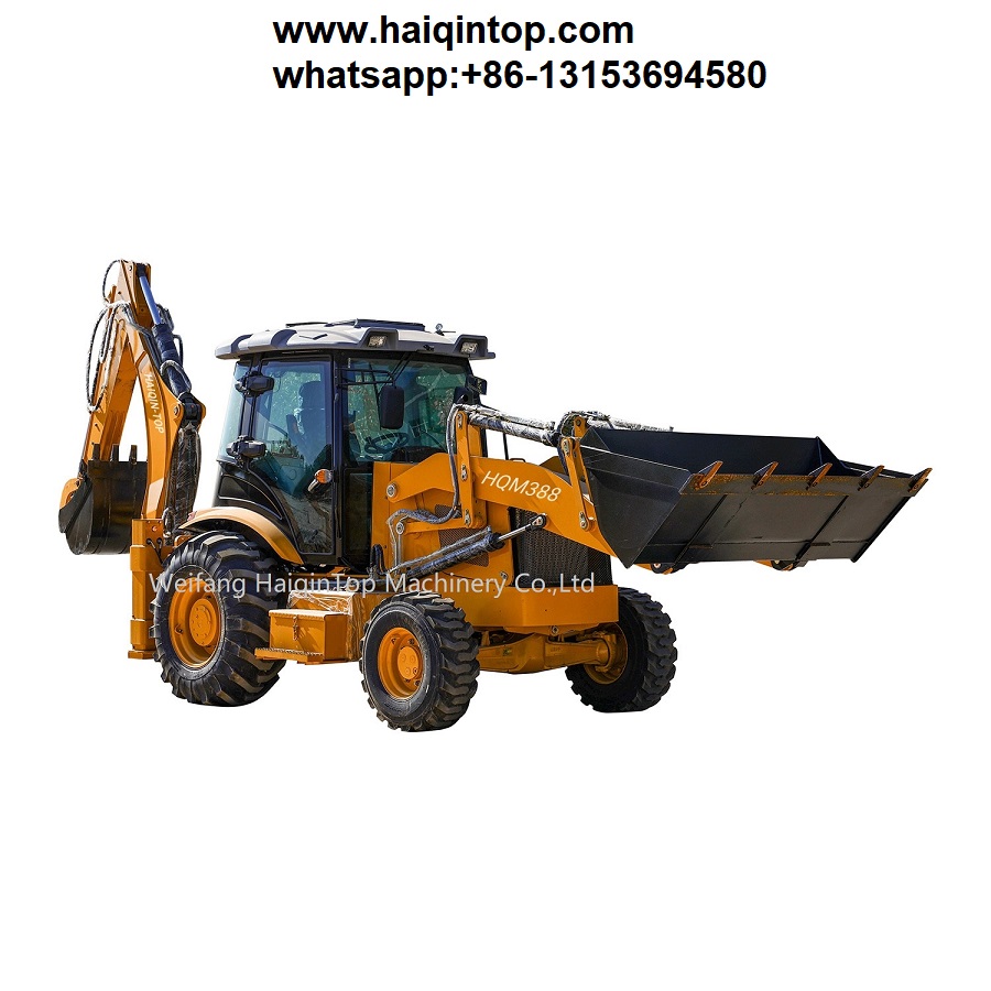 excavator loader hzm 788f with cummins engine, used jcb 4cx 3cx backhoe loader with EPA 4 Engine