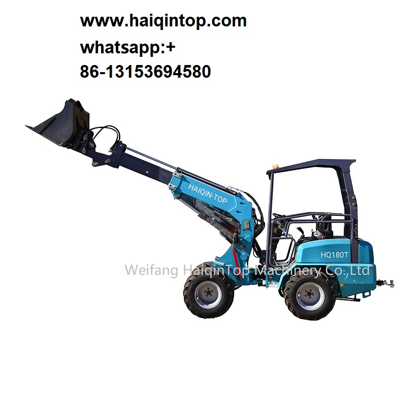 Mini telescopic loader for sales, telescopic ladder using way and maintenance way