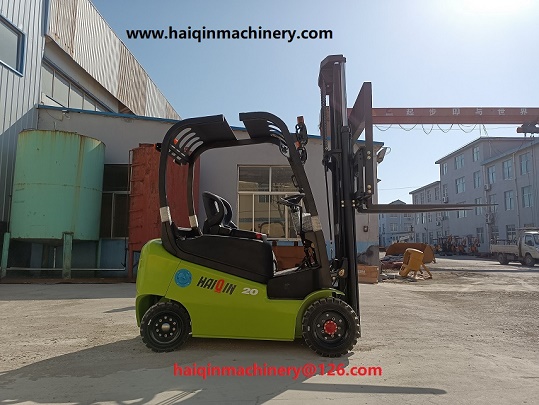 Electric forklift with ce, total battery power