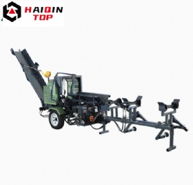 Heavy-Duty Firewood Processor for Efficient Log Cutting and Splitting